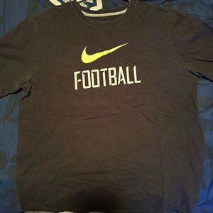 Black Nike Football shirt